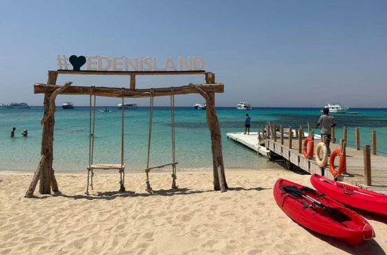 Hurghada: Eden Island All-Inclusive Day Trip