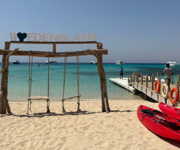 Hurghada: Eden Island All-Inclusive Day Trip
