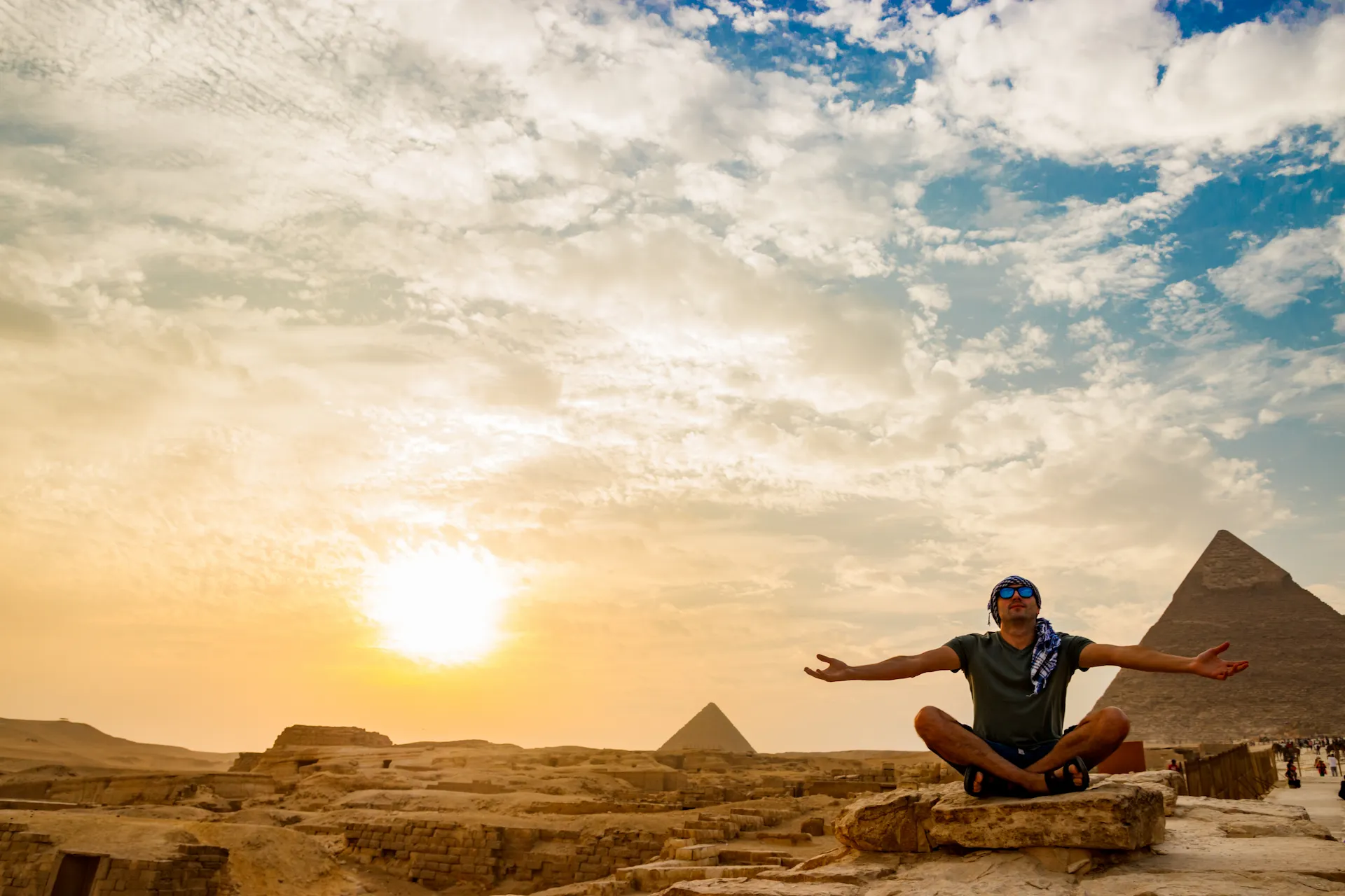 From El Gouna: Cairo and Giza Highlights Day Trip with Lunch