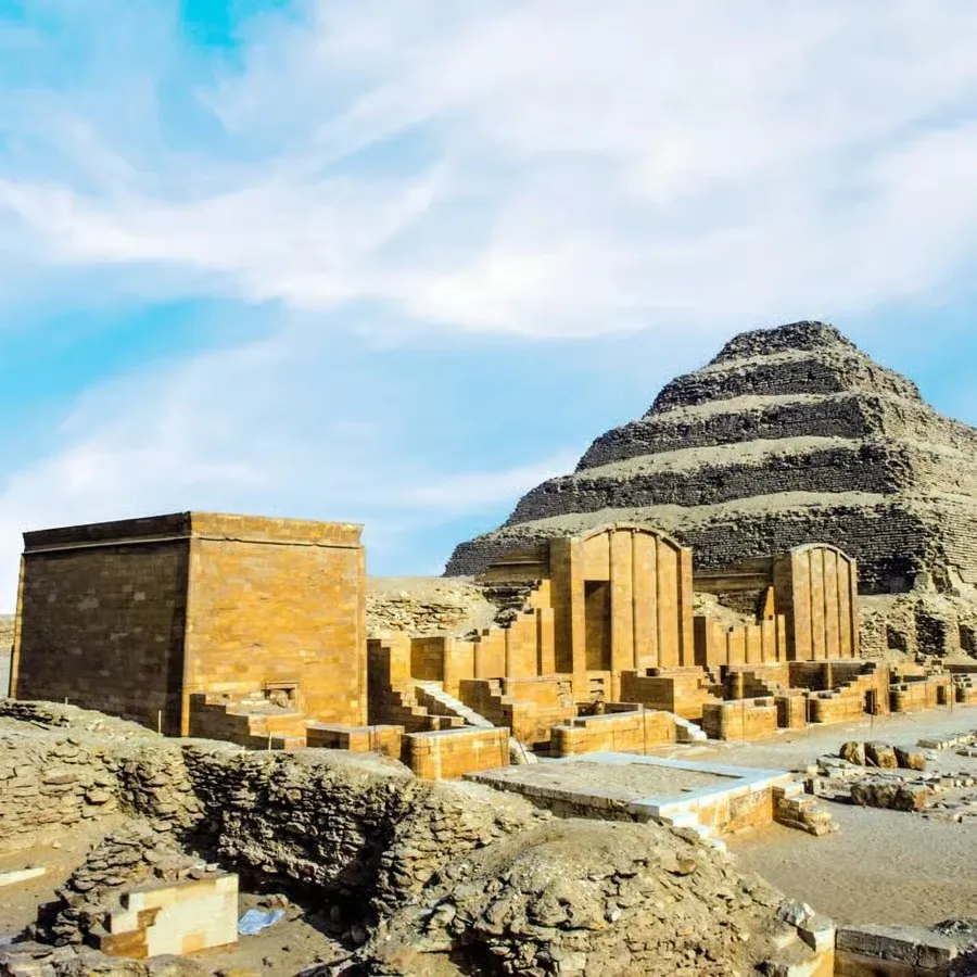 From El Gouna :Private 2-Day Cairo, Giza, Sakkara & Memphis Tour