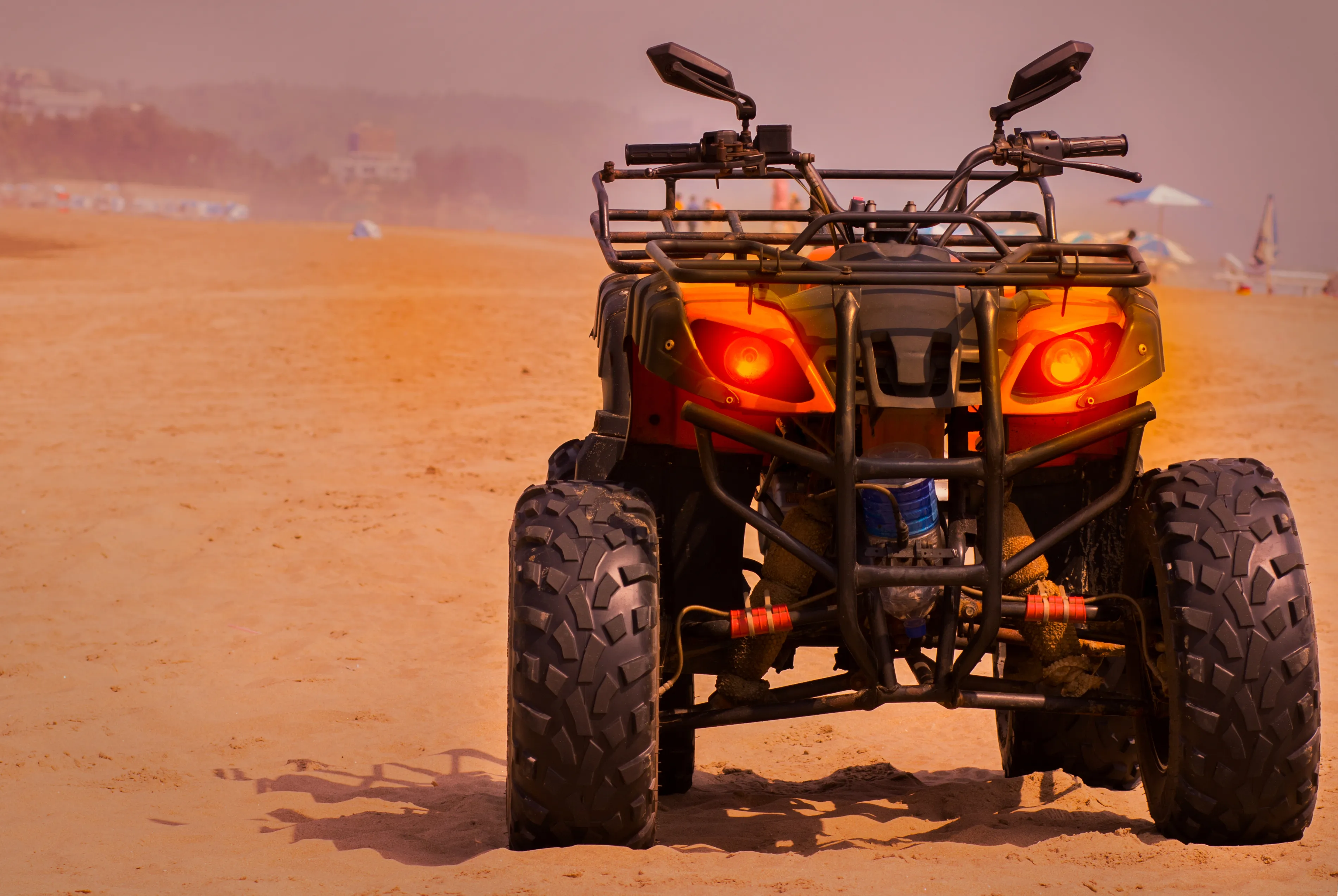 Hurghada: City Tour and Sunset Quad Bike Desert Safari