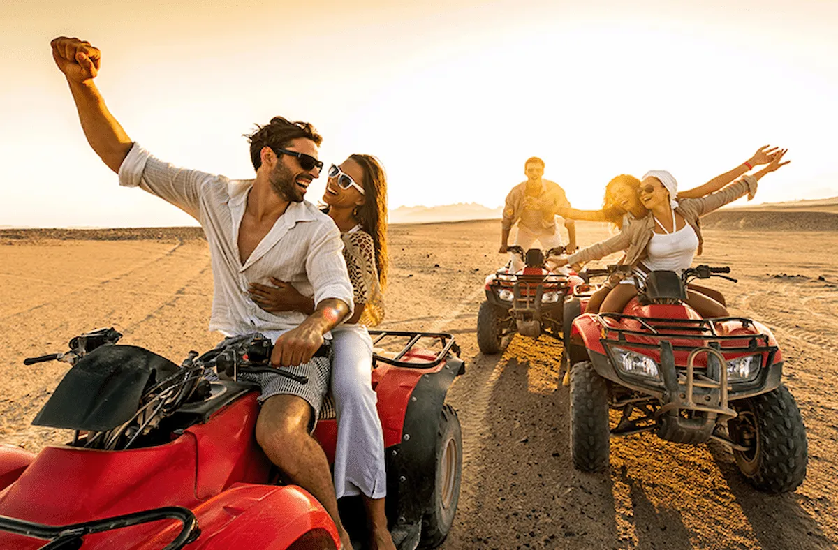 Hurghada: ATV Quad, Camel Ride, and Bedouin Village Trip