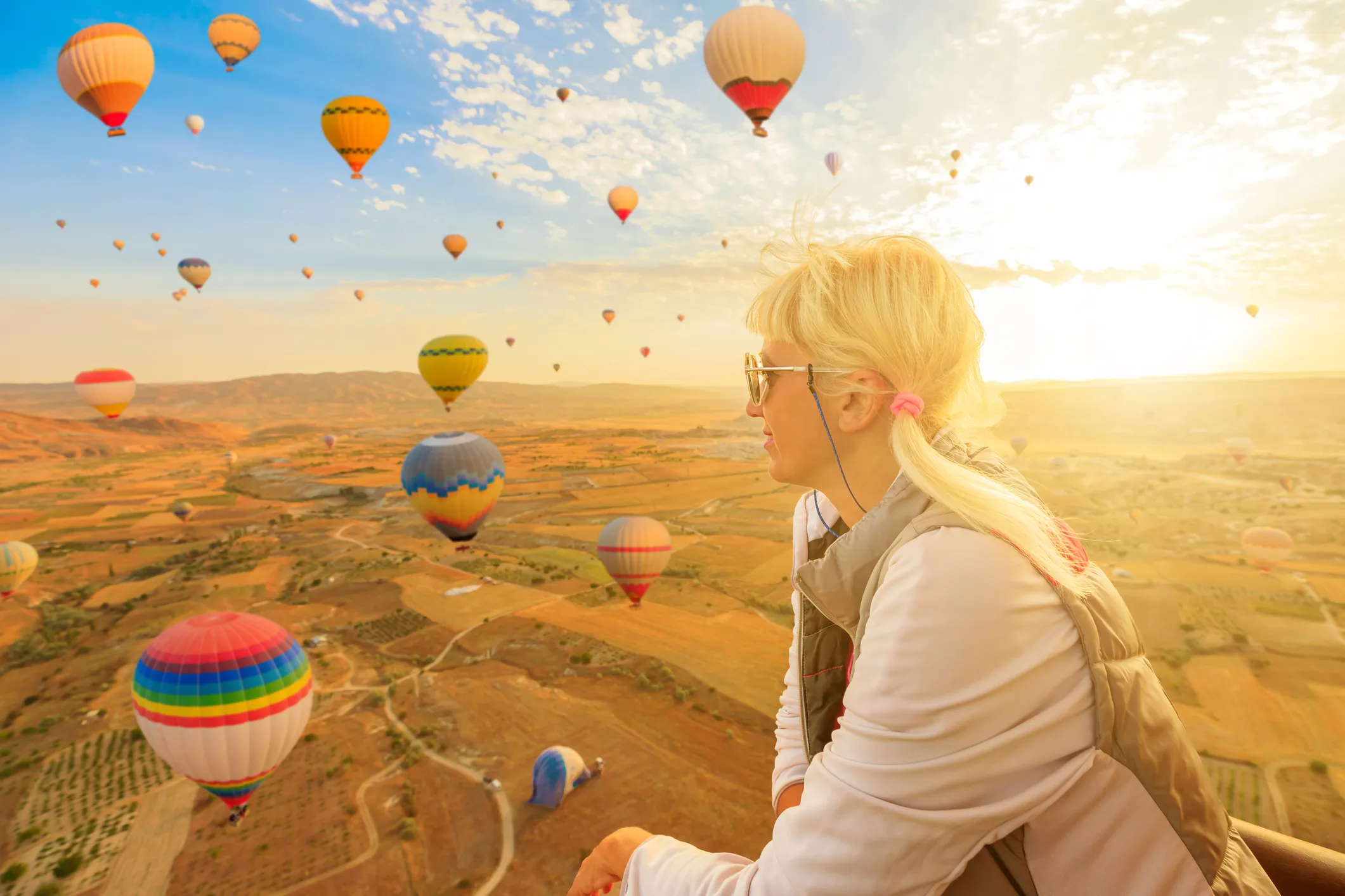 Luxor Sunrise Adventure: Private Hot Air Balloon Journey from Hurghada